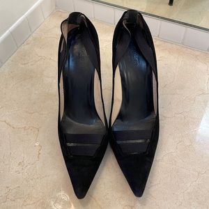 Gucci Suede Heels Black size 38